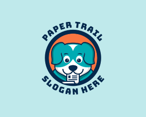 Receipt - Puppy Dog Document logo design