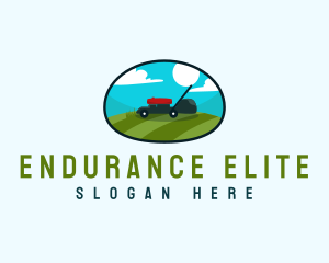 Lawn Mower Garden Logo