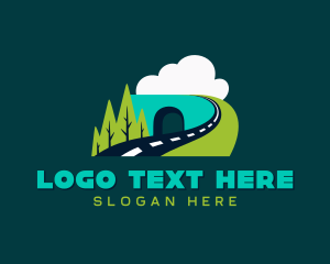 Scenic - Highway Road Trip logo design