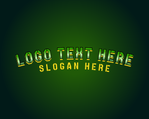 Military Clan Stencil logo design