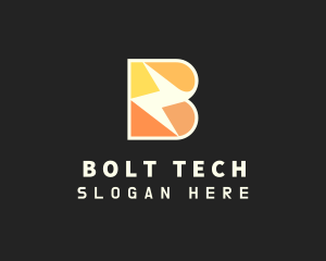 Electrical Power Bolt logo design