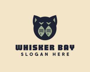 Twin Cat Fish logo design