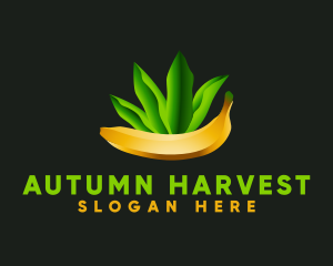 Natural Banana Harvest logo design