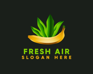 Natural Banana Harvest logo design