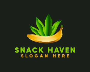 Natural Banana Harvest logo design