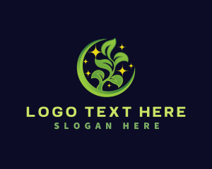 Leaf Plant Growth Logo