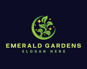 Leaf Plant Growth logo design