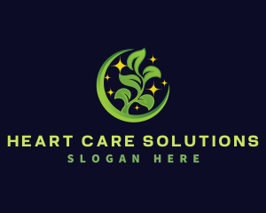 Leaf Plant Growth logo design