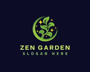 Leaf Plant Growth logo design