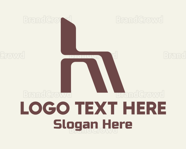 Wooden Chair Homeware Logo