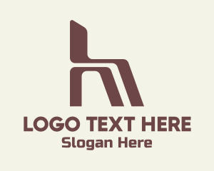 Wooden Chair Homeware Logo