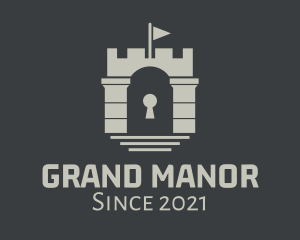 Security Castle Fortress logo design