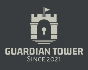 Security Castle Fortress logo design