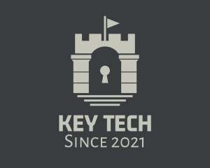 Security Castle Fortress logo design