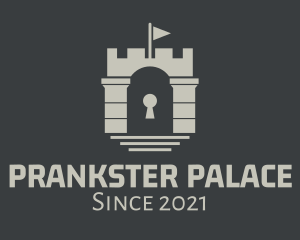 Security Castle Fortress logo design