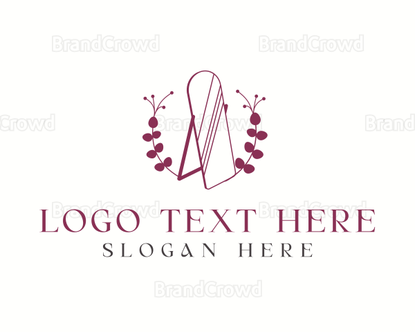 Fashion Floral Mirror Logo