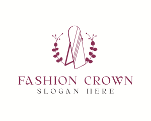 Fashion Floral Mirror logo design