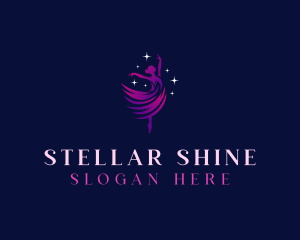 Stars - Ballerina Waltz Stars logo design