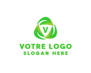 Recycle Organic Leaves Logo
