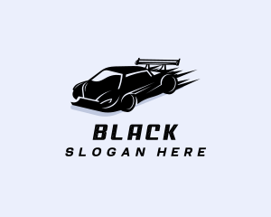 Fast Super Car Racing Logo