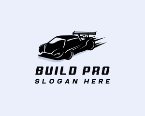 Racing - Fast Super Car Racing logo design