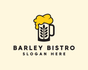 Barley - Barley Beer Mug logo design