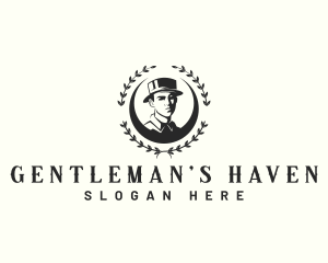 Male Hat Fashion Apparel logo design