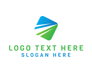 Square - Eco Business Firm logo design