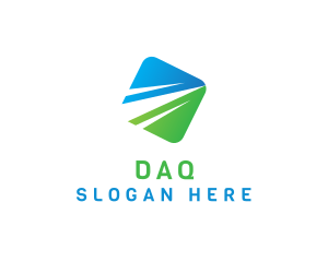 Negative Space - Modern Digital Marketing logo design