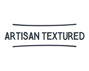 Handwritten Texture Wordmark logo design