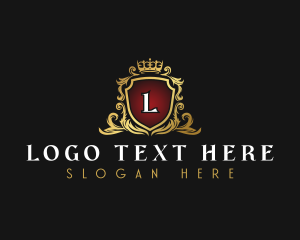 Shield - Luxury Regal Crown logo design
