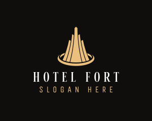 Hotel Building Property logo design