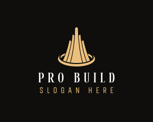 Hotel Building Property logo design