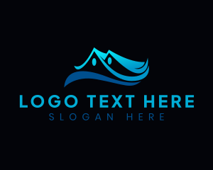 House - Realty House Roof logo design