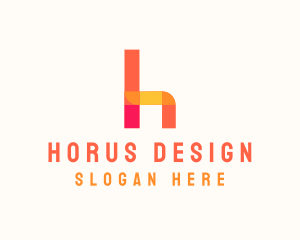 Advertising Firm Letter H  logo design