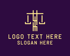 Abstract - Abstract Lawyer Scale logo design