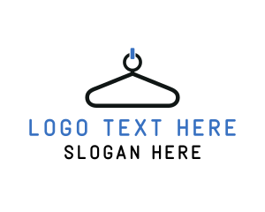 Power Button Hanger logo design