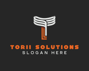 Generic Letter T Firm logo design