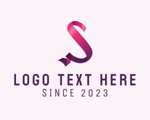 Creations - Ribbon Fashion Letter S logo design