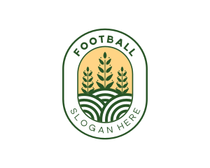Field - Wheat Plant Farm logo design
