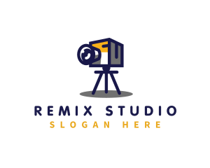 Tripod Camera Studio logo design