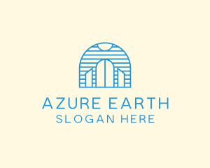 Blue Palace Gate logo design