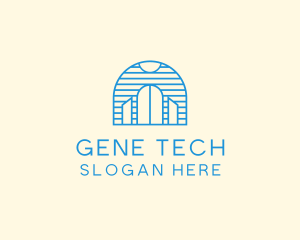 Blue Palace Gate logo design