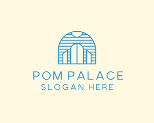 Blue Palace Gate logo design