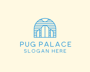 Blue Palace Gate logo design