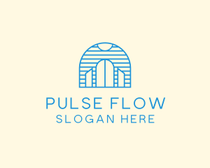 Blue Palace Gate logo design