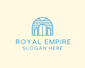 Blue Palace Gate logo design