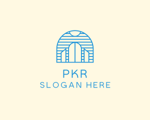 Blue Palace Gate logo design