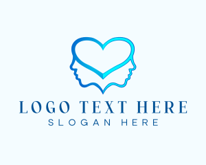 Awareness - Mental Health Heart logo design