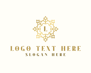 Wreath - Elegant Mandala Home Decor logo design